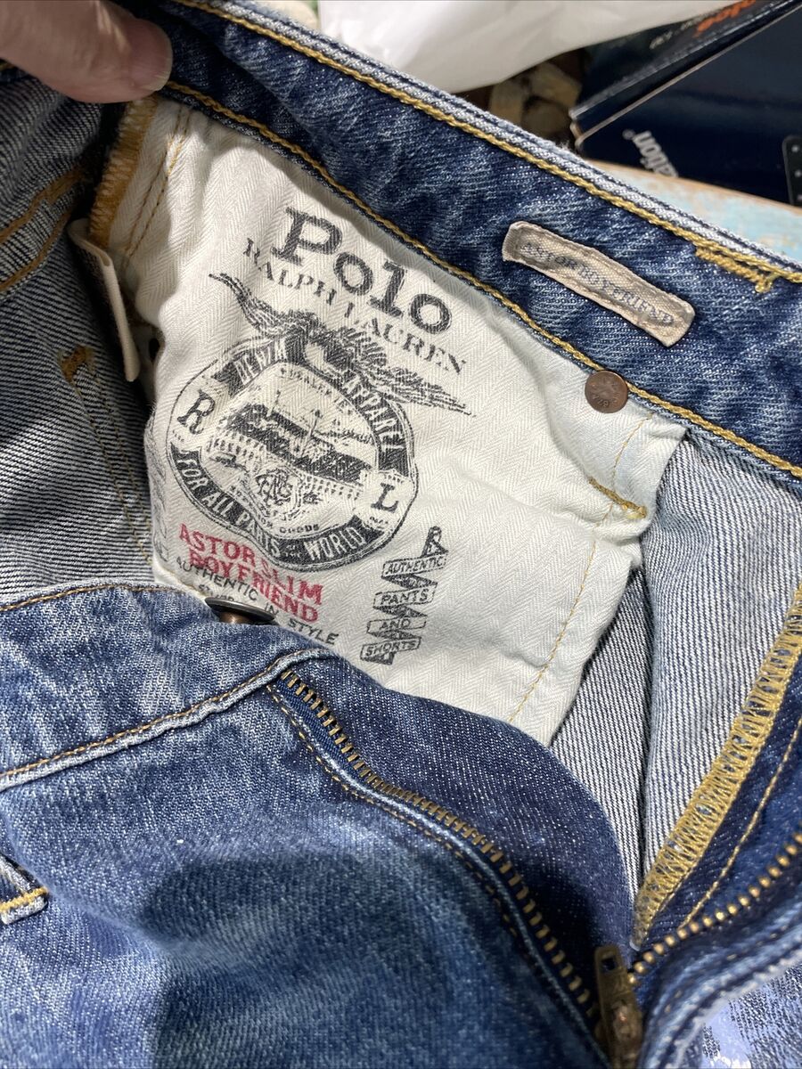134. Polo Ralph Lauren Astor Slim Boyfriend Jeans Paint 134. Polo Ralph Lauren Astor Slim Boyfriend Jeans Paint