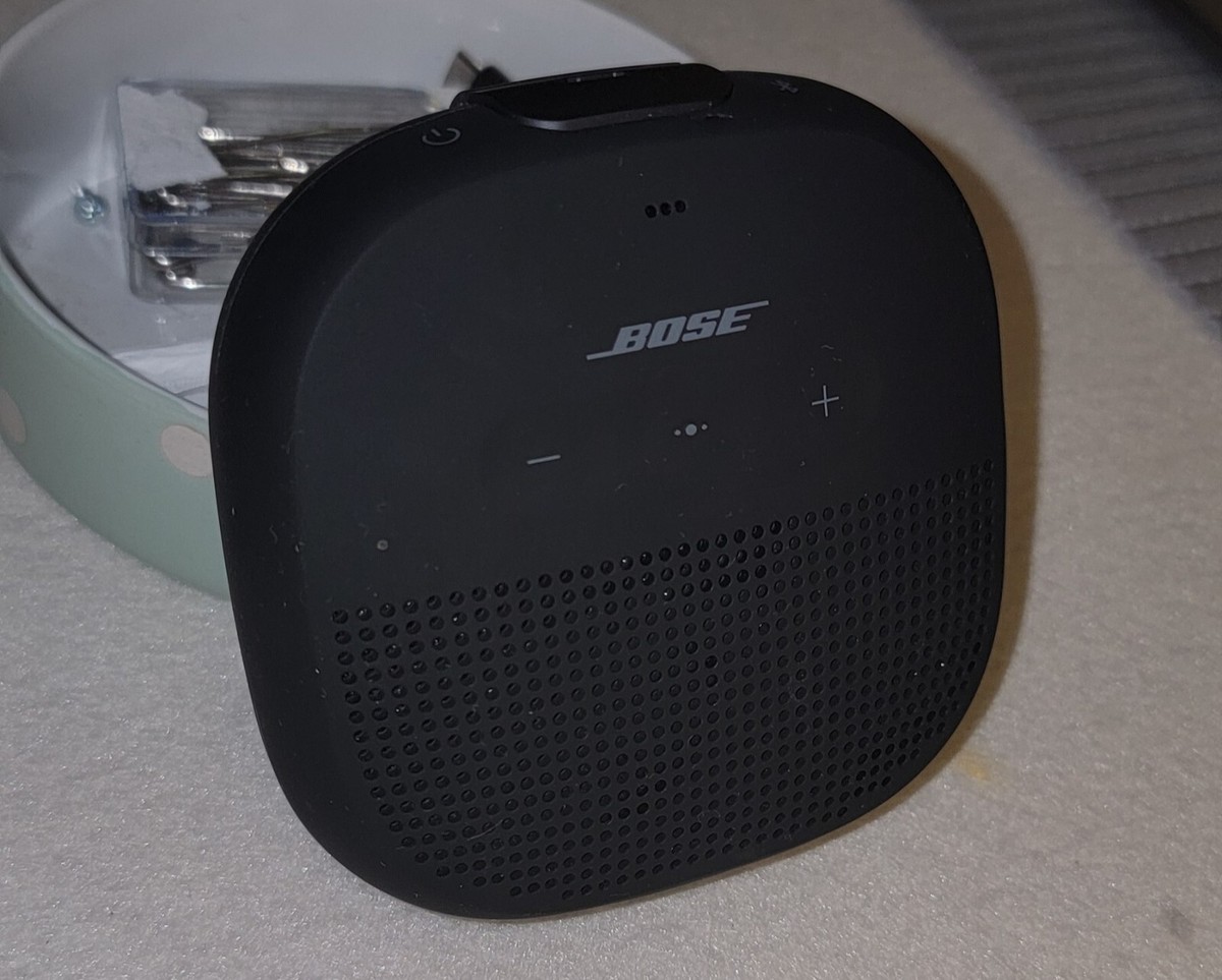 Bose 423816 SoundLink Micro Small Bluetooth Portable Speaker Black