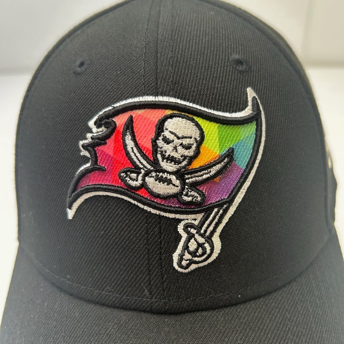 Tampa Bay Buccaneers Hat Men Snap Back Crucial Catch Cancer
