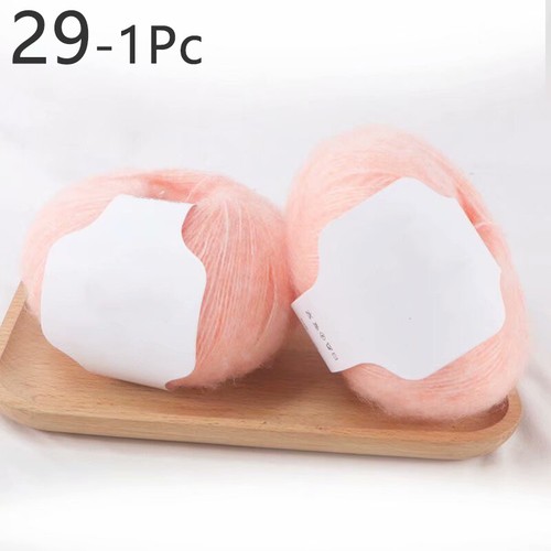25g/ROll Mohair Cashmere Knitting Wool Yarn Soft Shawl Scarf DIY Crochet Thread - Picture 40 of 51