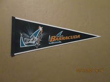AHL San Jose Barracuda Circa 2000's Wincraft Team Logo Hockey Pennant