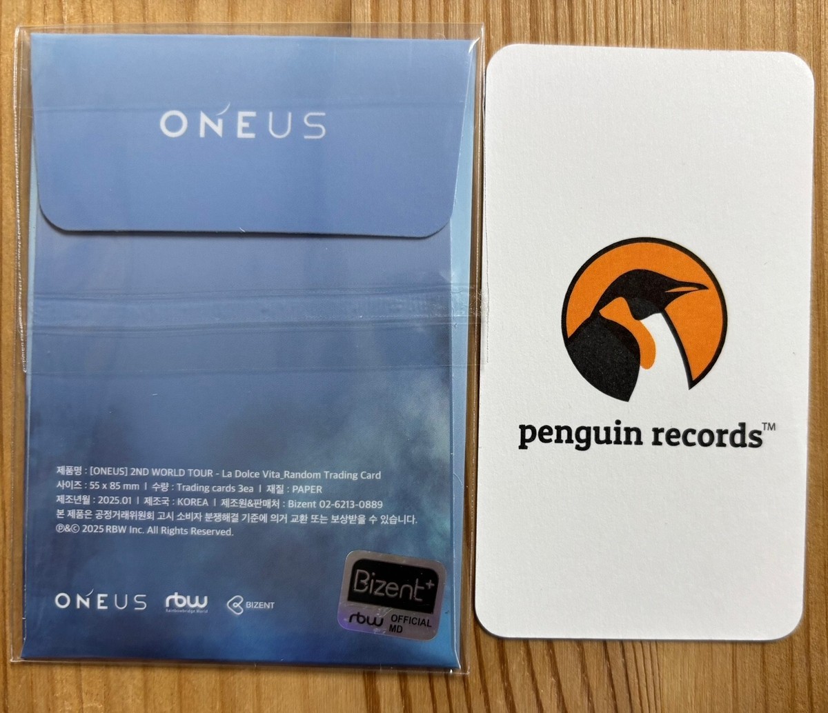 ONEUS - 2ND WORLD TOUR La Dolce Vita Fianl in Seoul RANDOM TRADING