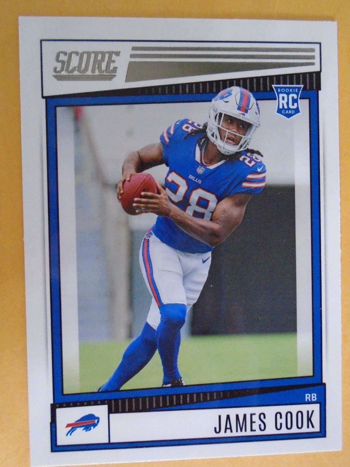 JAMES COOK GEORGIA BULLDOGS 2022 PANINI SCORE CARD #334