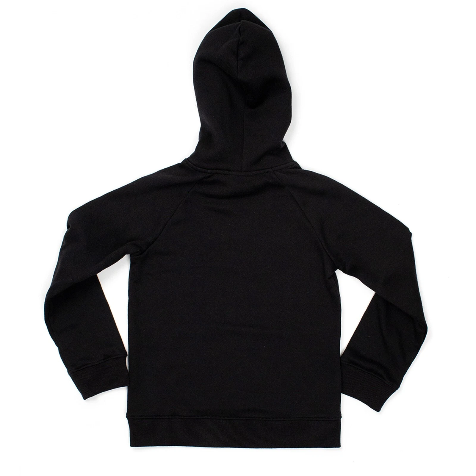 VETEMENTS Felpa con cappuccio da esterno Under Armour ragazzi YLG grande tasca anteriore nera taglia YLG