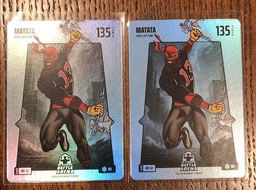 Bo Jackson Battle Arena Battlefoil Ice Matata Ronald Acuna Jr. BBF-32 - 2 Cards!