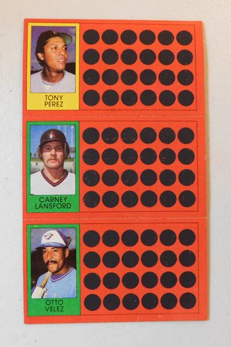 1981 TOPPS BASEBALL SCRATCH-OFF COMPLETE PANEL YOU PICK YOUR CARD (item#J11) - Picture 55 of 63