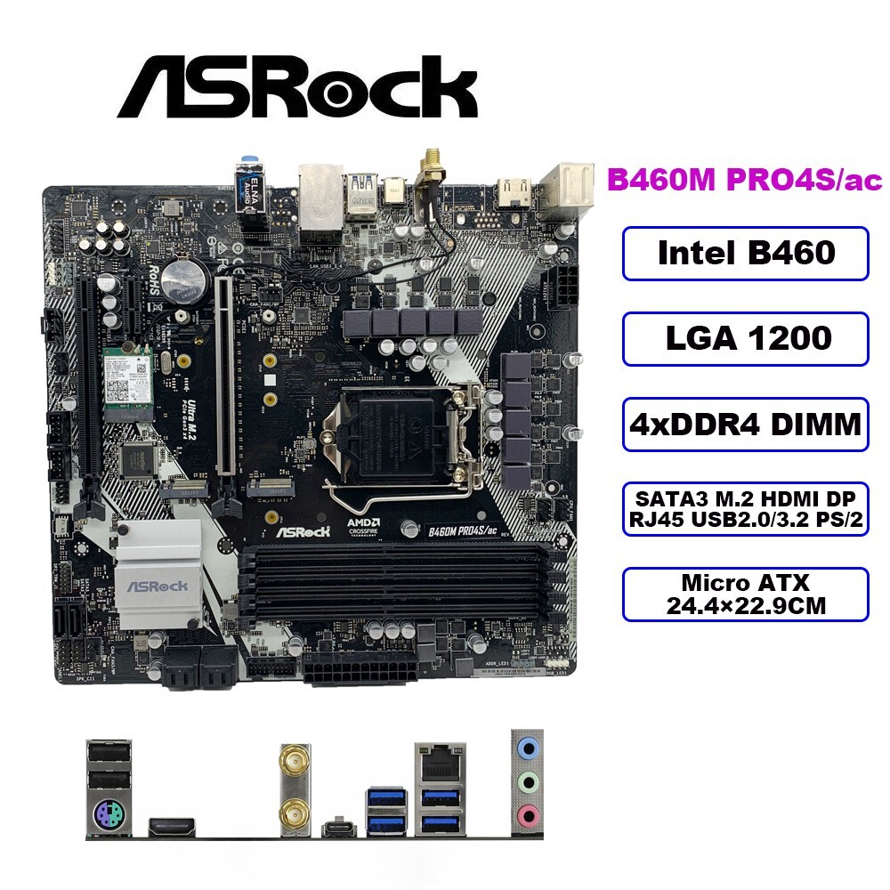Motherboard Asrock B460m ASROCK B460M Steel Legend Motherboard