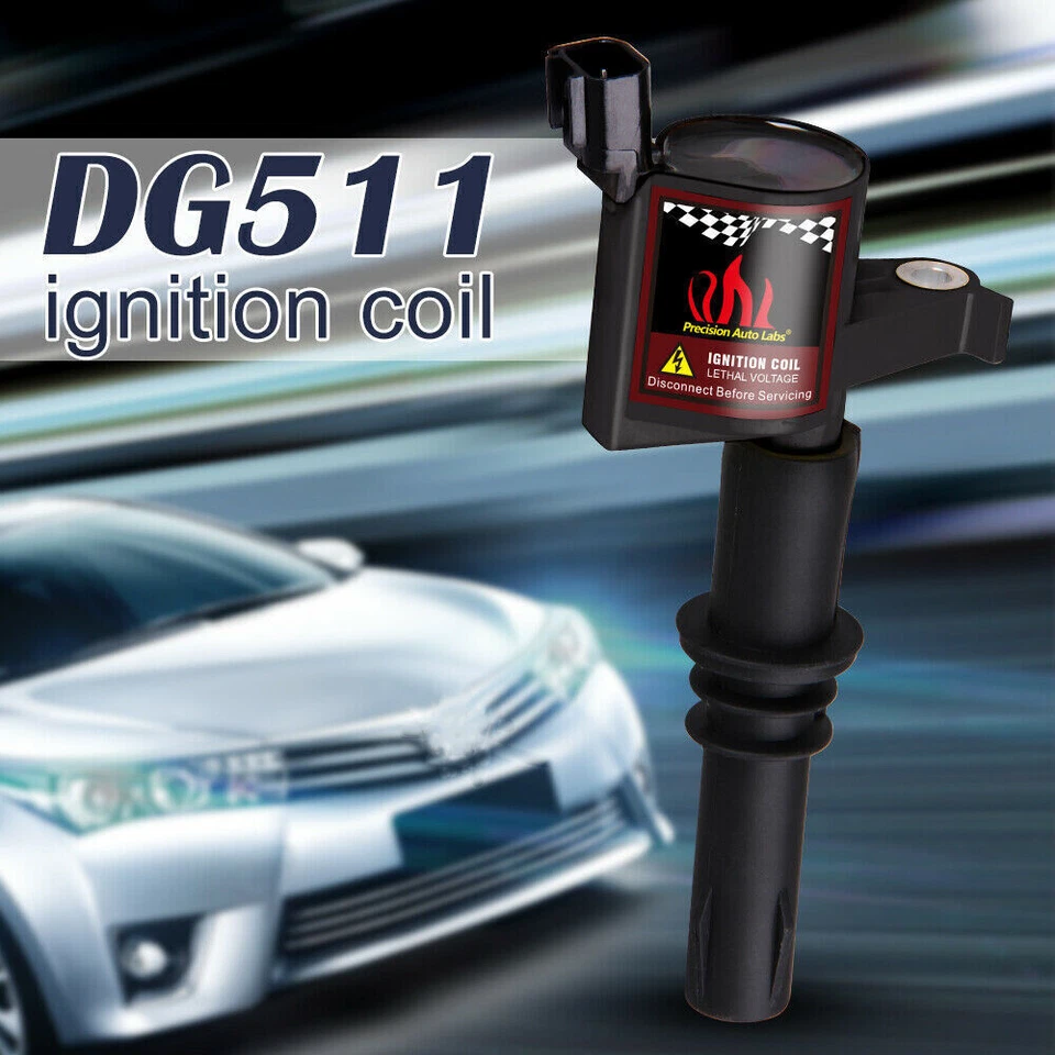 8 bobinas de encendido y bujía SP515 SP546 para Ford F350 Super Duty 2005-08 5,4 L Foto 2 de 4