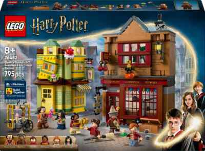 LEGO Harry Potter Quality Quidditch Supplies & Ice Cream Parlour 76452 Toy Set