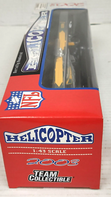 Green Bay Packers - Bell Jet Ranger Helicopter, NEW (1:43 Scale