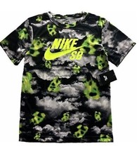 Nike SB Skateboard Youth Printed Dri-Fit T-Shirt Tee 977946-KG0