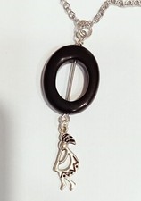 Collana Etnica Con Pietra Nera