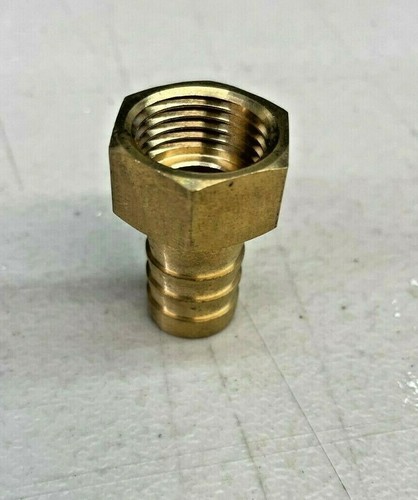 SET OF 2X 5/8" Hose ID to 1/2" Female NPT Straight Brass Fitting - 第 4/7 張圖片