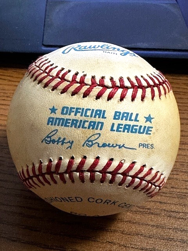 JIM RICE SIGNED AUTOGRAPHED OAL BASEBALL! Red Sox! HOF! - Picture 2 of 2
