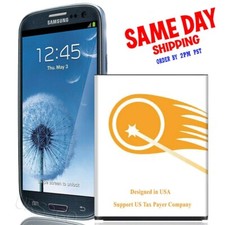 Upgraded 6220mAh Li-ion Extended Slim Battery f Samsung Galaxy S3 i9300 I747 USA