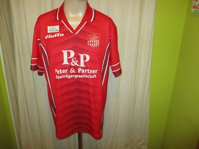FSV Zwickau Lotto Jersey 1997/98 ''P&P Peter & Partner Property Carrier Company'' Size L