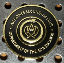 John Wick Adjudicator Coin Cosplay Prop Continental Free Shipping 50mm / 2 inch