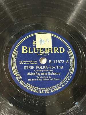 Alvino Rey - Strip Polka / Major and the Minor  - Bluebird 78 RPM