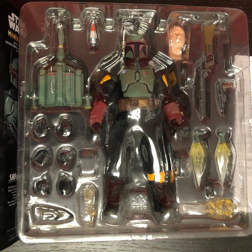 SH Figuarts Boba Fett Figure The Mandalorian Complete With Box Star Wars - Picture 8 of 17