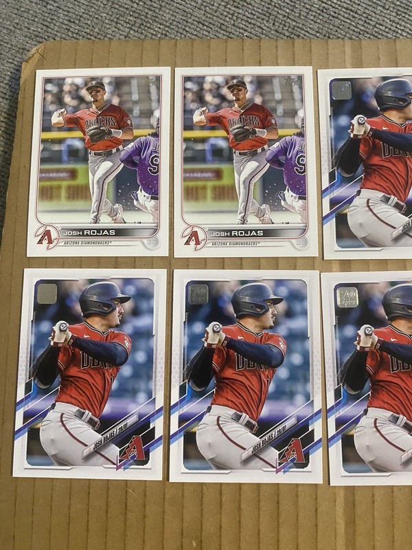 (15) Josh Rojas lot #1 Arizona Diamondbacks