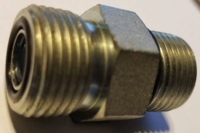 FS6400-24-24, Face Seal, Hydraulic, Fitting, MFS - MORB Straight