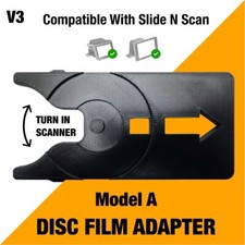 Disc film adapter for Kodak Slide N Scan Scanners  Disk Film  Upgraded V3
