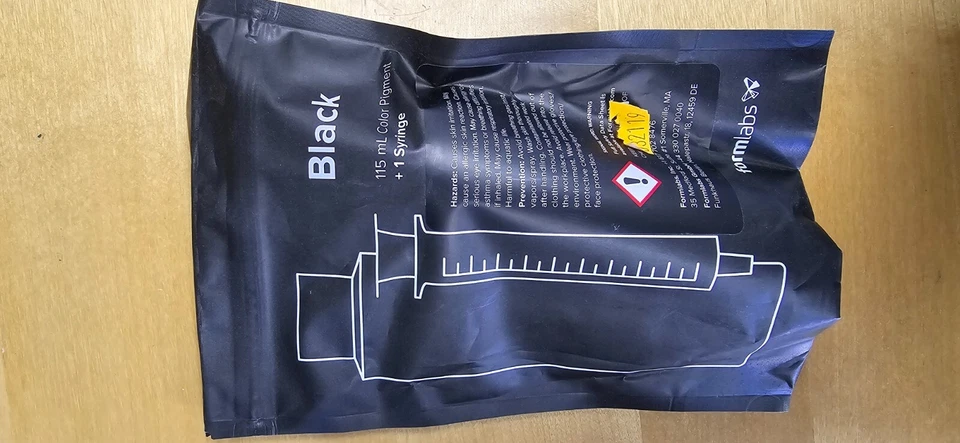NEW Formlabs rs-f2-crbk-01 851976006936 Color Pigment Black (K) - Image 2 of 3