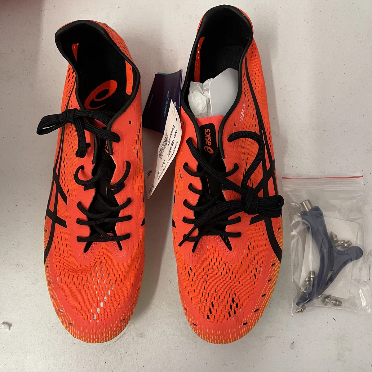 Asics shoes red colour 2025