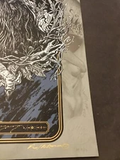 Mastodon Poster Atlanta 2021 Romano AP SN 4 of 17 Original Art Doodle Tool Emek