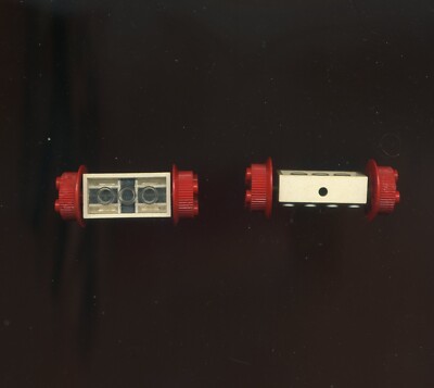 LEGO System Radpaar mit hohem Rand und weißen Mechaniksteinen [Denmark
