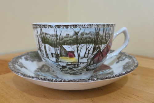 The Friendly Village Cup & Saucer Set by Johnson Brothers