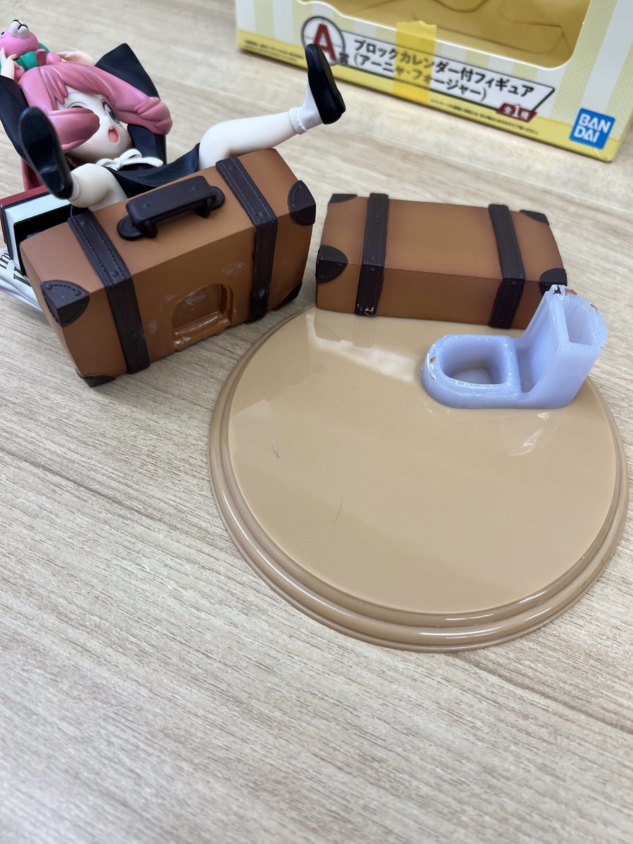 Damaged item Anya Block Calendar Figure Spy x Family Ichiban Kuji