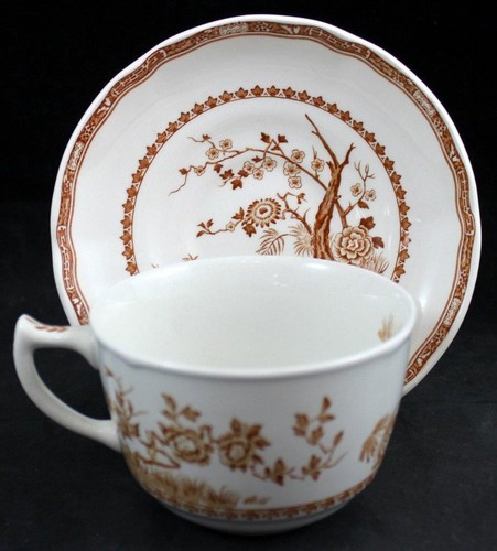 Furnivals Codorniz Marrón Lote de 24 Onzas Juego de Jarra y Taza y Platillo - Imagen 7 de 9
