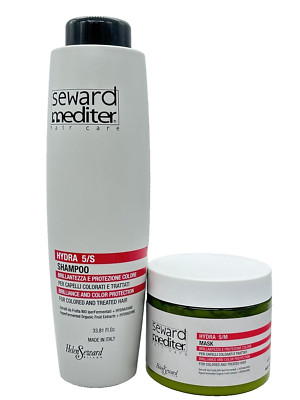 Helen Seward Hydra 5/S Hydrating Shampoo 33.81 Oz and 5/M Hydrating Mask 16.9 Oz