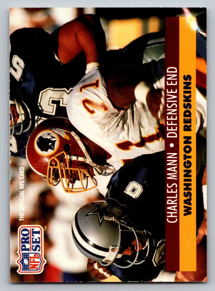 1991 Pro Set - Charles Mann #680