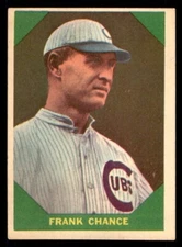 1960 Fleer Baseball Greats Baseball #50 Frank Chance EX *d2