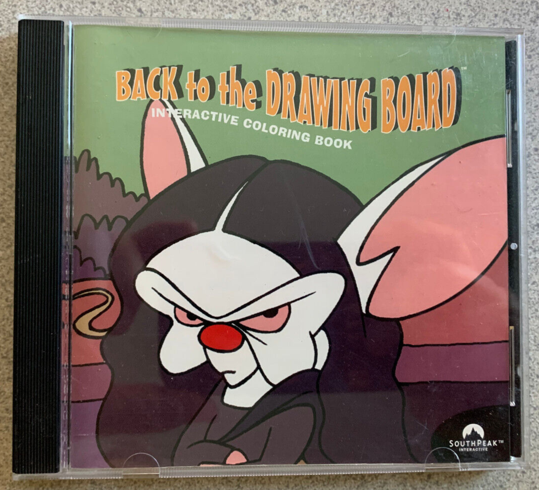 ワーナーブラザース　ピンキー&ブレイン VINTAGE PINKY & THE BRAIN BACK TO THE DRAWING BOARD CRAZY PAINT CD