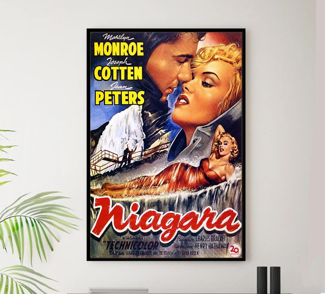 Niagara 1953 - Belgium - Vintage Classic Movie Poster | eBay