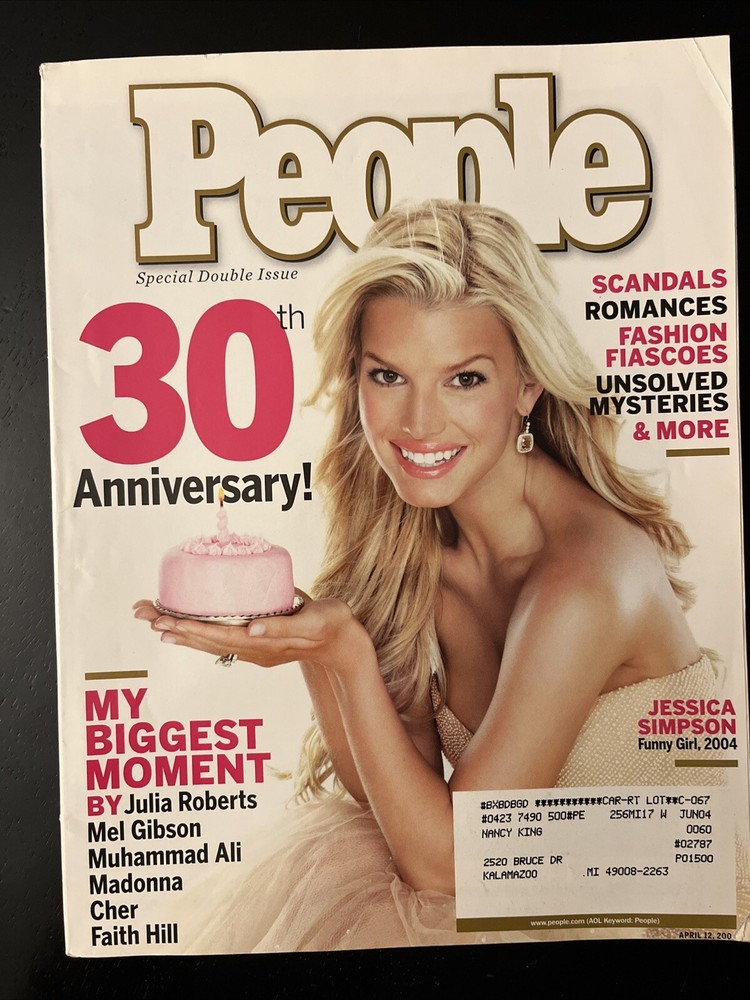 2004 People Magazine Double Issue, 30th Anniversary, April 12, 2004,  Vintage!