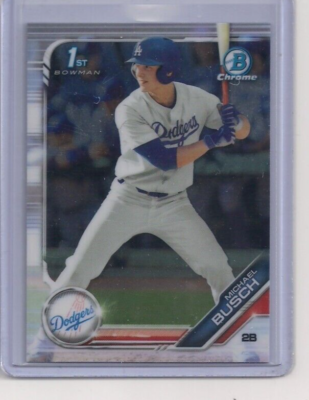 2019 Bowman Draft Chrome Michael Busch | eBay