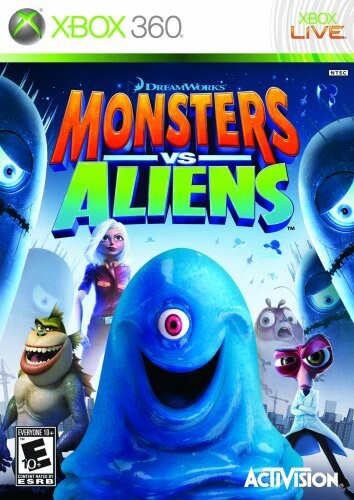 Monsters Vs Aliens - Microsoft Xbox 360