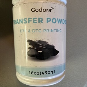 Godora Transfer Powder DTF & DTG Printing 16 oz top open see pics