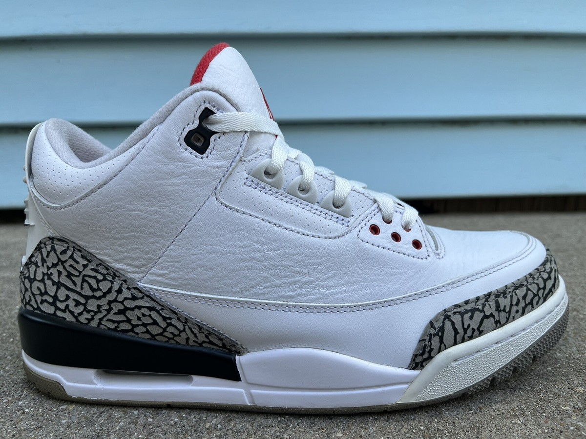 Nike Air Jordan III 3 Retro OG White Black Cement 