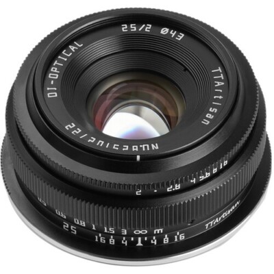 TTArtisan Objektiv 25 mm f/2 für Fujifilm X/Leica L