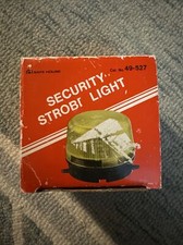  Radio Shack Ochrona Stroboskop Light Model #49-527 Otwarta skrzynka Sejf House
