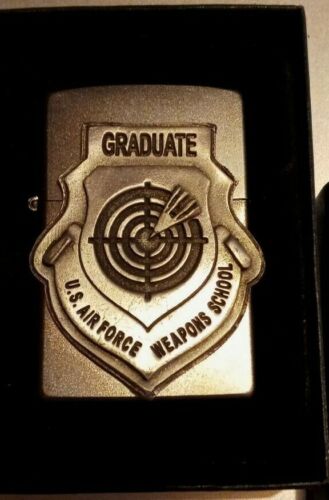Rare Lightly Used US Air Firce Weapons Training Graduate Emblem  LIGHTER   - Picture 1 of 1