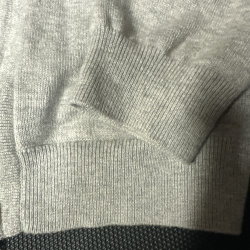 Authentischer Burberry Jungen Kaschmir Pullover EUC - Größe 10y grau Hoodie Reißverschluss - Bild 5 von 9