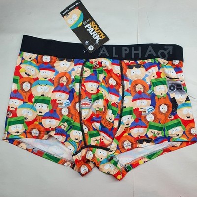 South Park License Print Trunks Size L Underwear Cartman Kyle Kenny Stan