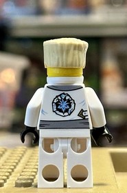Authentic Lego Ninjago Minifigure Zane Techno Robe Rebooted njo0099 70726