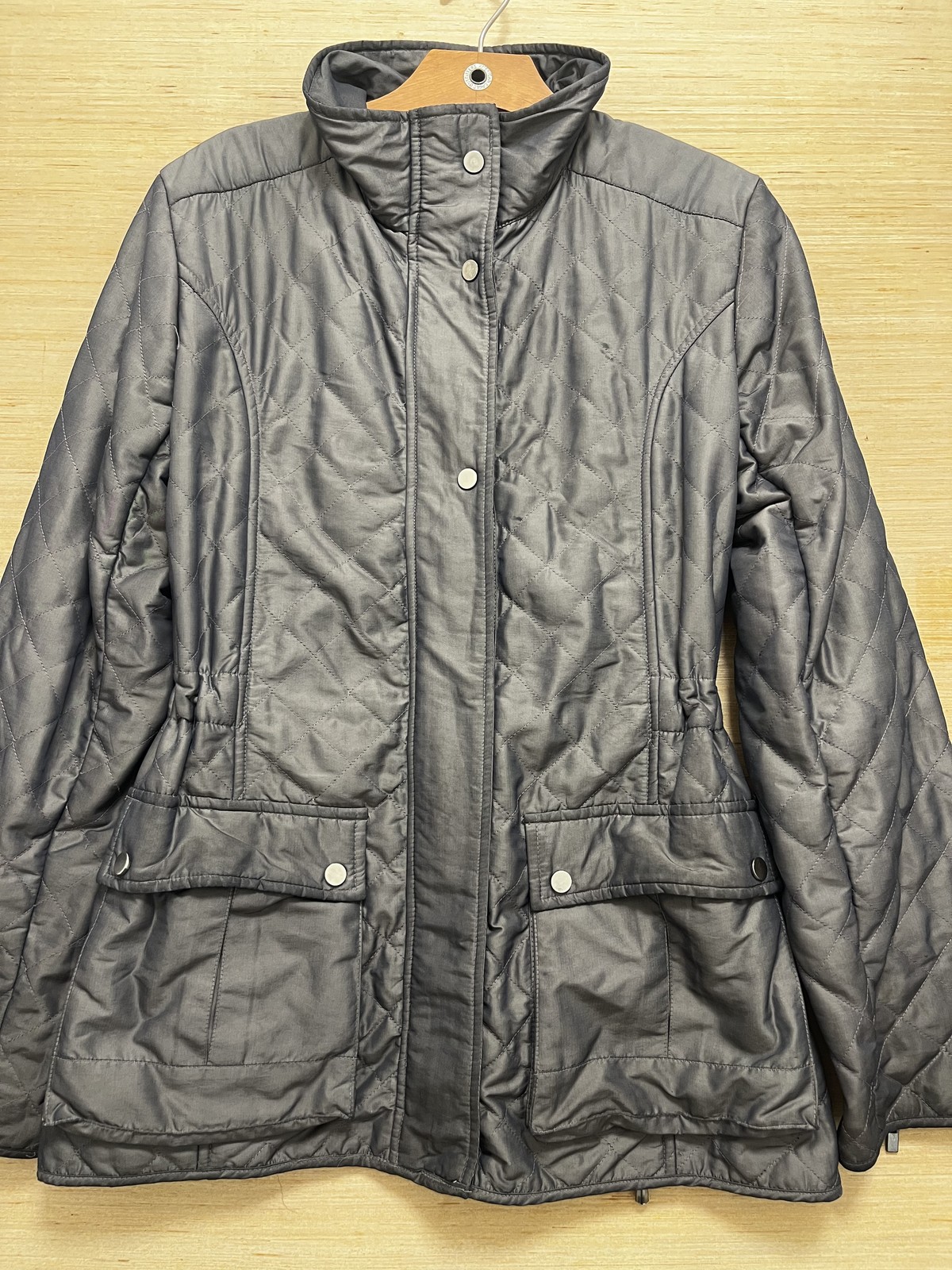 Pendleton Jacket Womens Medium Black Quilted Flee… - image 3